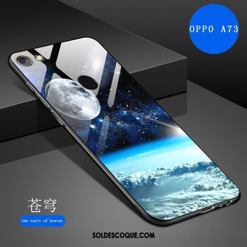 Coque Oppo A73 Téléphone Portable Verre Trempé Nouveau Haute Protection Soldes