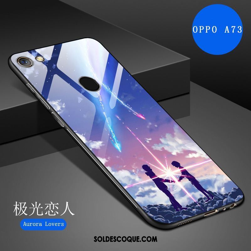 Coque Oppo A73 Téléphone Portable Verre Trempé Nouveau Haute Protection Soldes