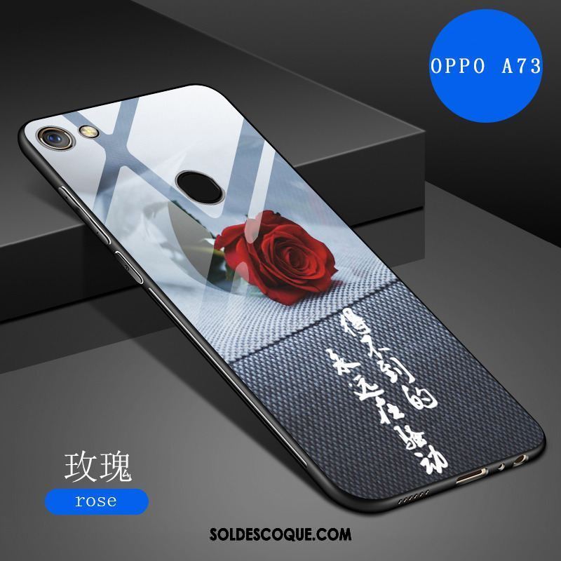 Coque Oppo A73 Téléphone Portable Verre Trempé Nouveau Haute Protection Soldes