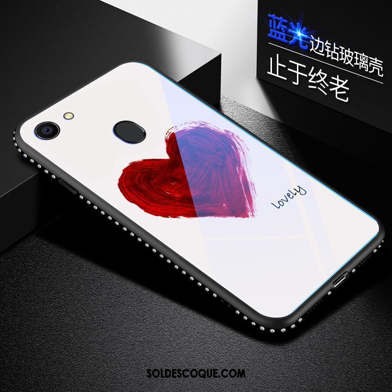 Coque Oppo A73 Étui Bleu Mode Créatif Téléphone Portable Pas Cher