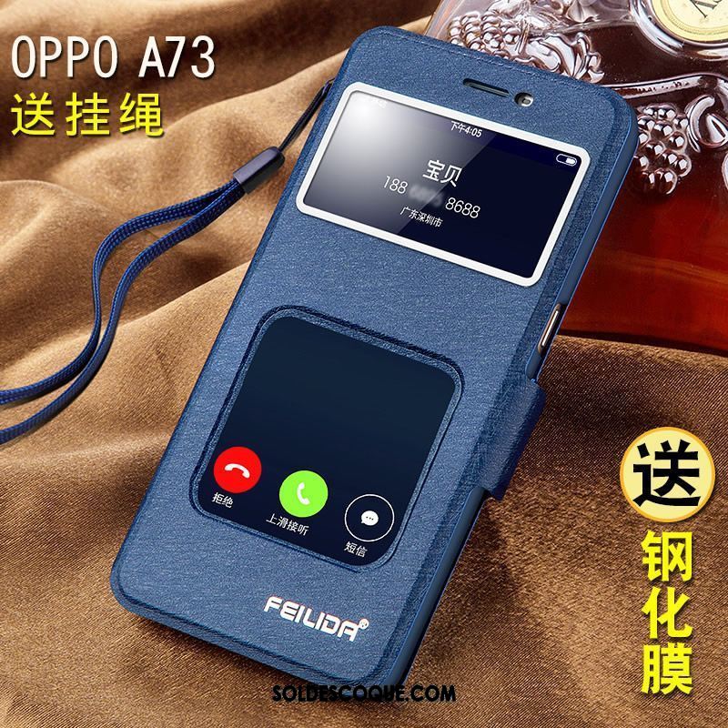 Coque Oppo A73 Étui En Cuir Créatif Téléphone Portable Ornements Suspendus Tout Compris France