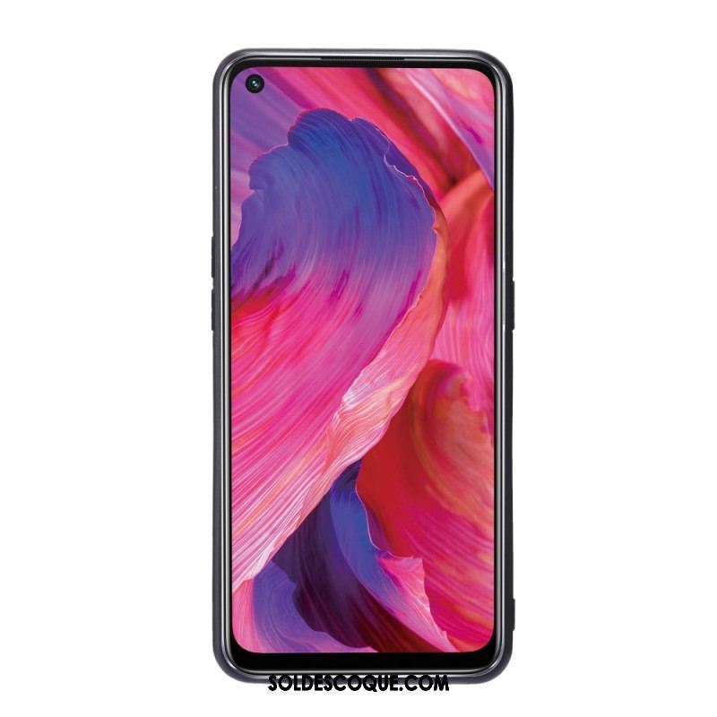 Coque Oppo A74 4G Portefeuille à Snap