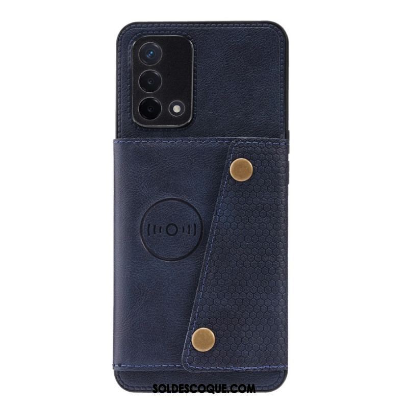 Coque Oppo A74 4G Portefeuille à Snap