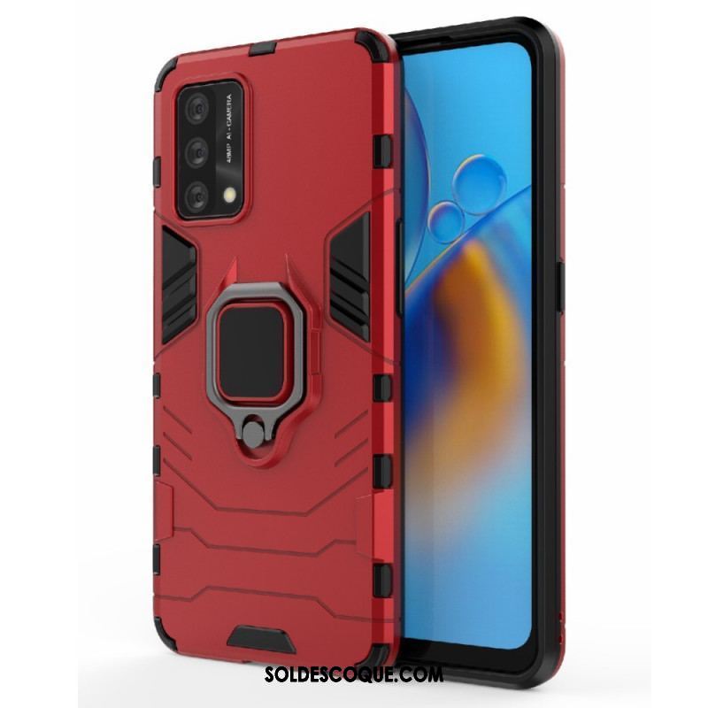 Coque Oppo A74 4G Ring Résistante