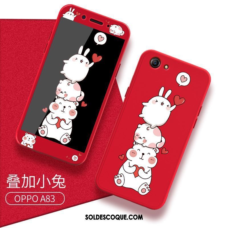 Coque Oppo A83 Charmant Étui Dessin Animé Silicone Créatif Soldes