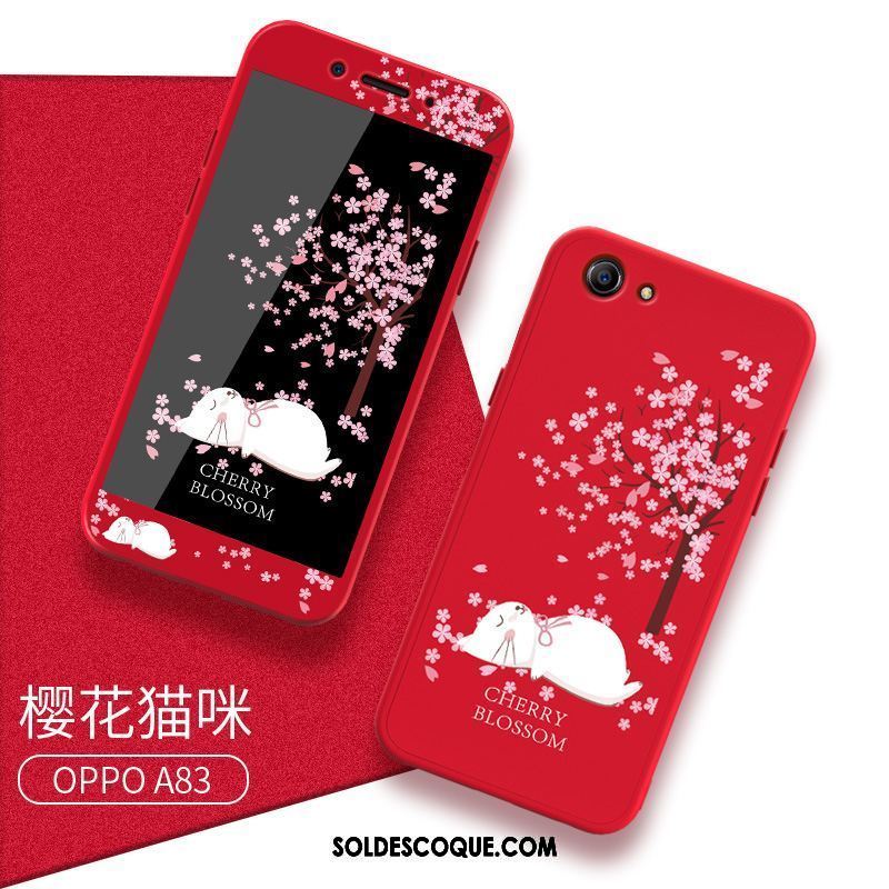 Coque Oppo A83 Charmant Étui Dessin Animé Silicone Créatif Soldes