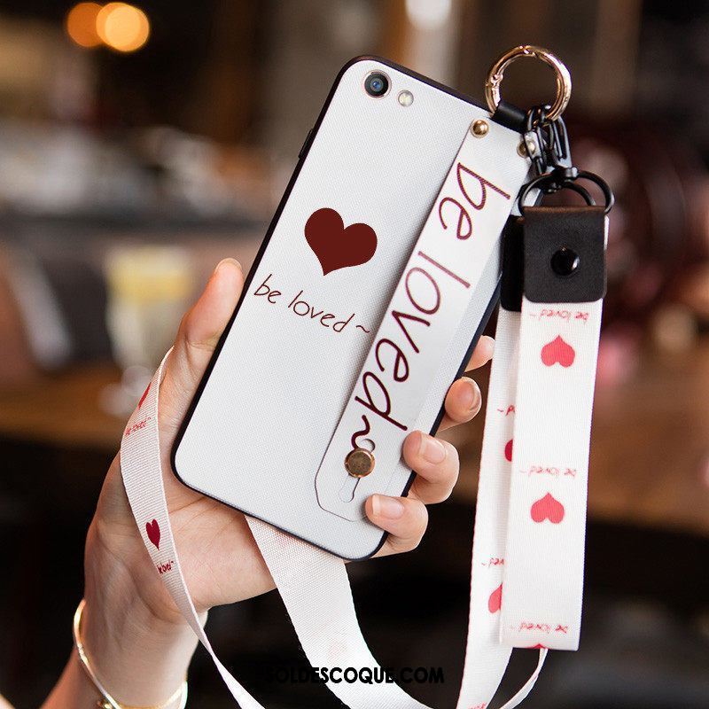 Coque Oppo A83 Créatif Protection Fluide Doux Amour Téléphone Portable En Ligne