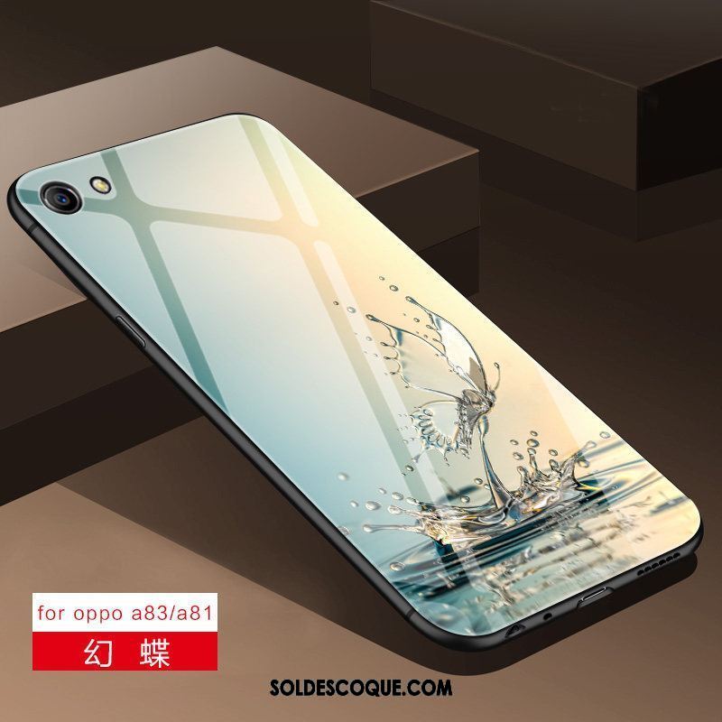 Coque Oppo A83 Créatif Silicone Personnalité Téléphone Portable Miroir Pas Cher