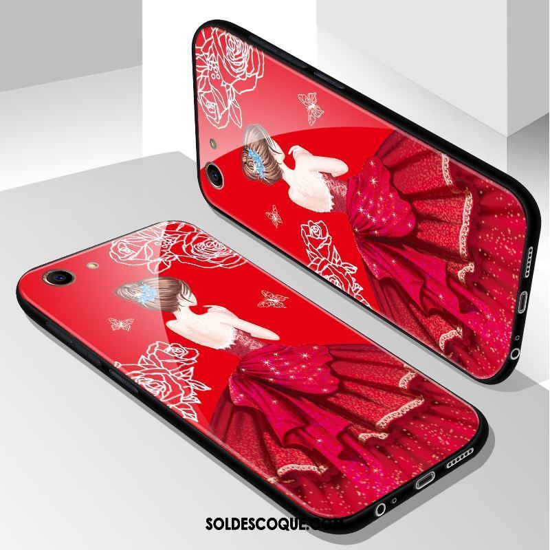 Coque Oppo A83 Dessin Animé Créatif Tendance Noir Personnalité Soldes