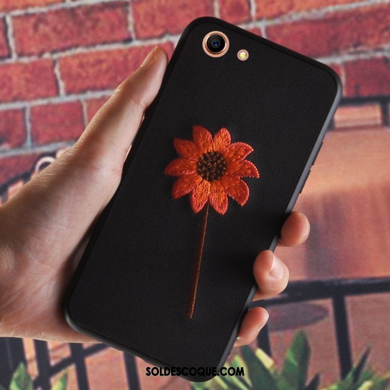 Coque Oppo A83 Fluide Doux Téléphone Portable Fleur Créatif Vintage En Ligne