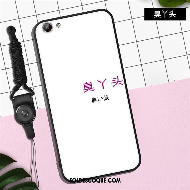 Coque Oppo A83 Fluide Doux Téléphone Portable Noir Dessin Animé Incassable France