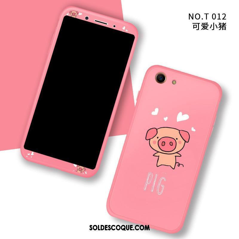 Coque Oppo A83 Noir Téléphone Portable Fluide Doux Étui Incassable En Ligne