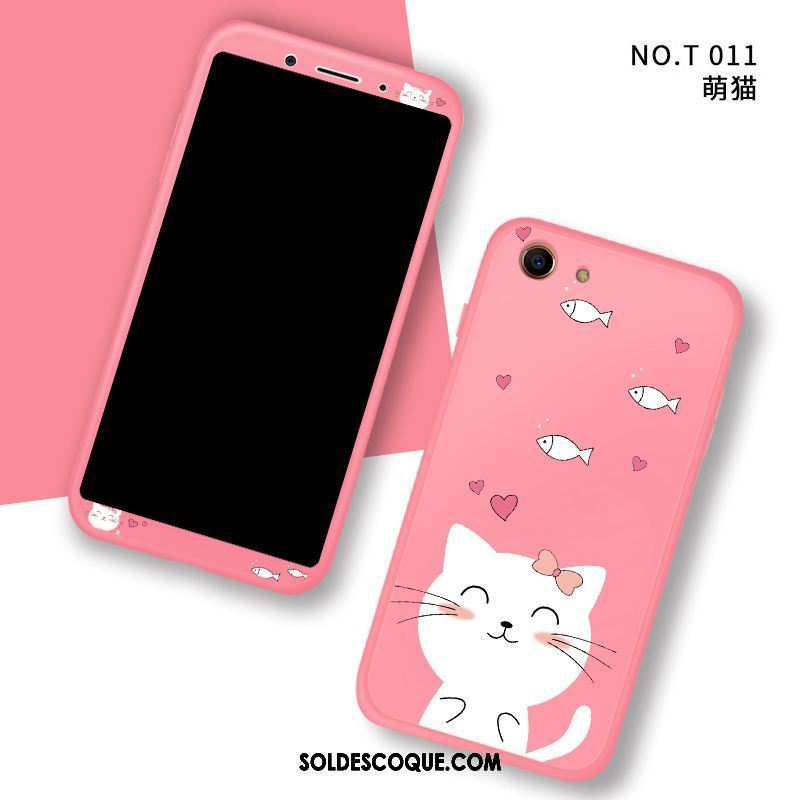 Coque Oppo A83 Noir Téléphone Portable Fluide Doux Étui Incassable En Ligne