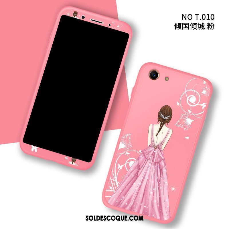 Coque Oppo A83 Noir Téléphone Portable Fluide Doux Étui Incassable En Ligne