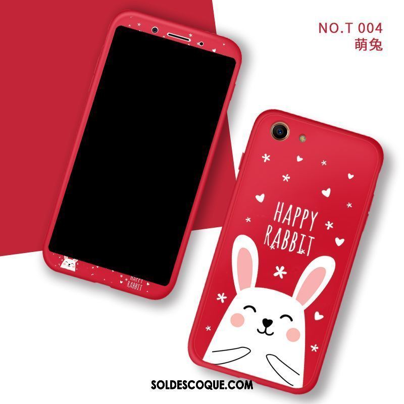 Coque Oppo A83 Noir Téléphone Portable Fluide Doux Étui Incassable En Ligne