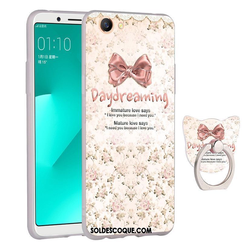 Coque Oppo A83 Silicone Blanc Téléphone Portable Protection Incassable En Ligne