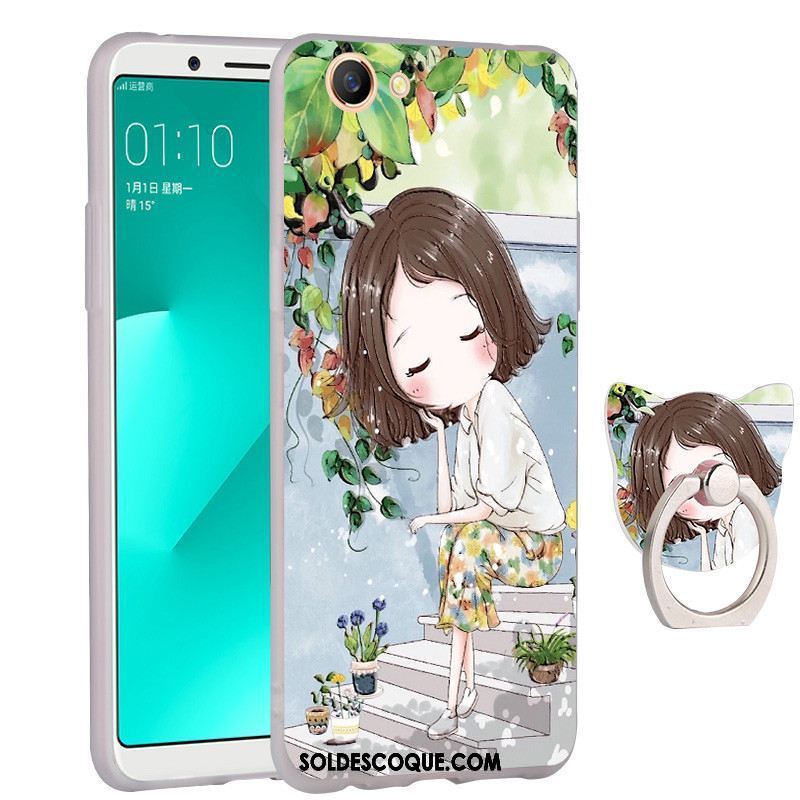 Coque Oppo A83 Silicone Blanc Téléphone Portable Protection Incassable En Ligne