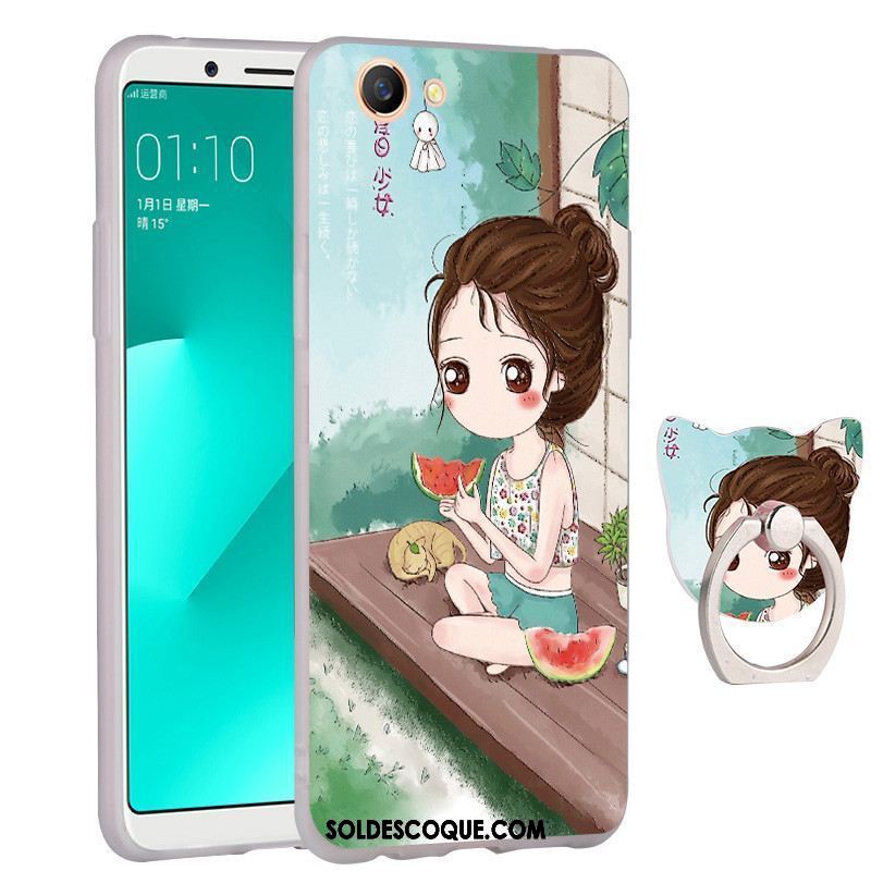 Coque Oppo A83 Silicone Blanc Téléphone Portable Protection Incassable En Ligne