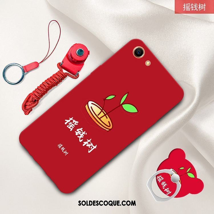 Coque Oppo A83 Silicone Tendance Rouge Téléphone Portable Tout Compris Housse Soldes