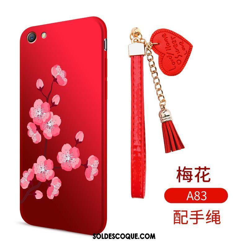 Coque Oppo A83 Style Chinois Personnalité Silicone Tendance Mode Pas Cher