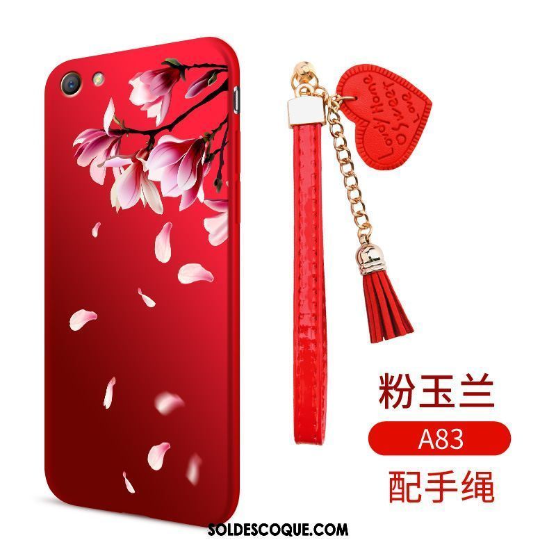 Coque Oppo A83 Style Chinois Personnalité Silicone Tendance Mode Pas Cher