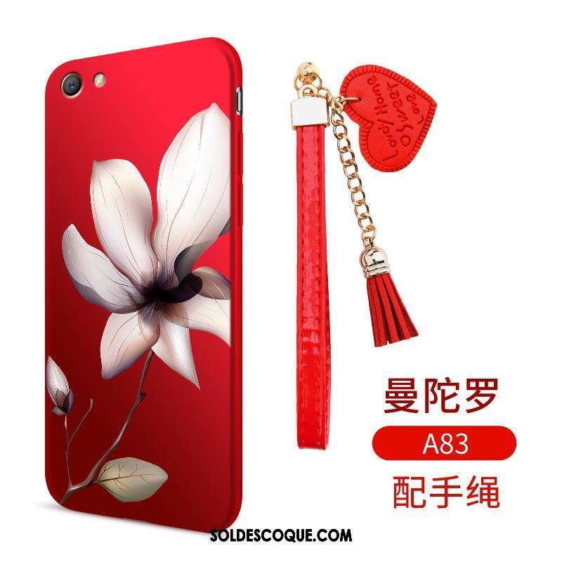 Coque Oppo A83 Style Chinois Personnalité Silicone Tendance Mode Pas Cher