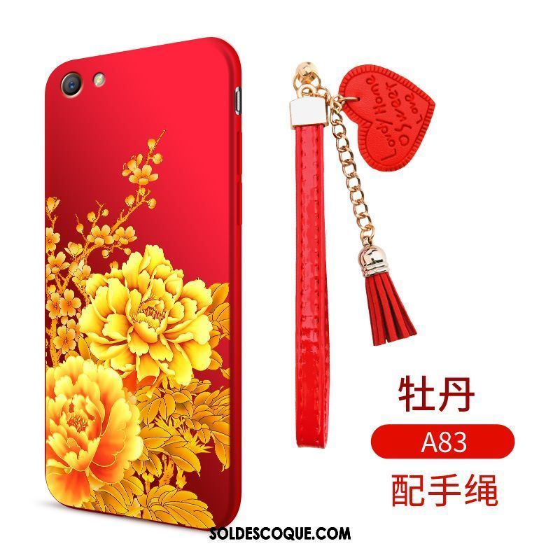 Coque Oppo A83 Style Chinois Personnalité Silicone Tendance Mode Pas Cher