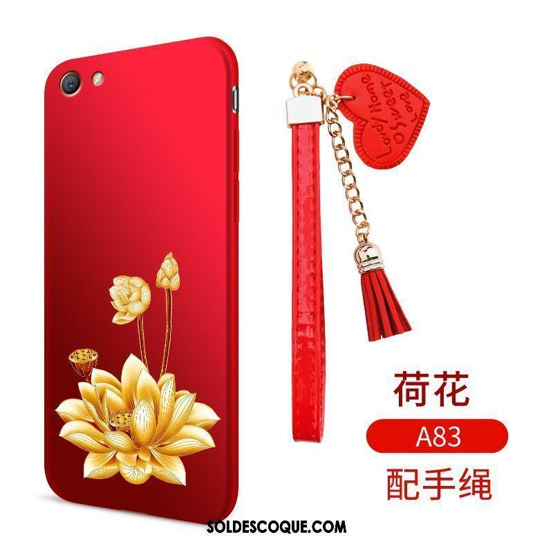 Coque Oppo A83 Style Chinois Personnalité Silicone Tendance Mode Pas Cher