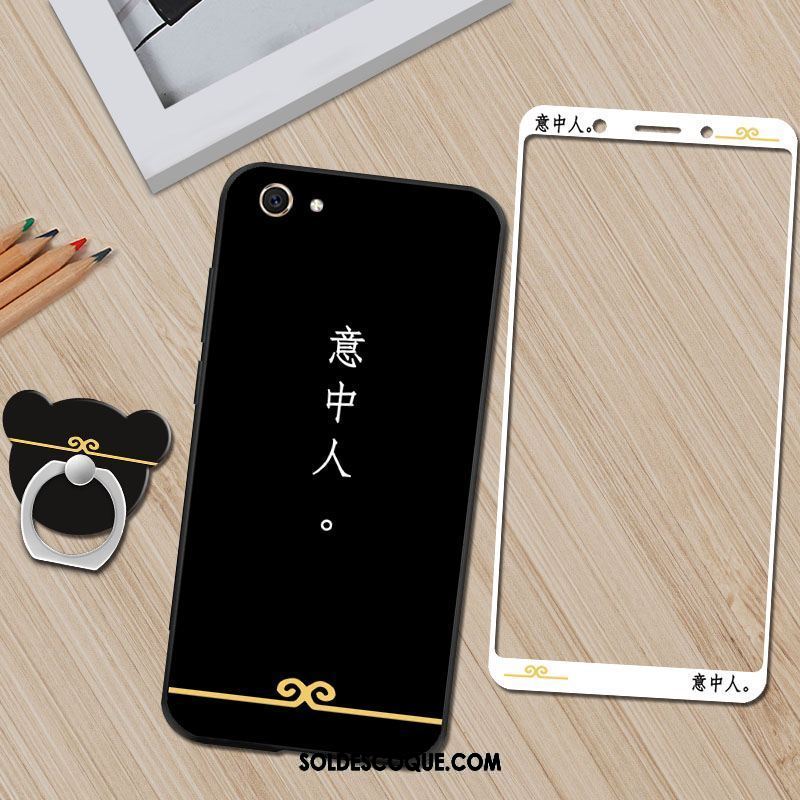 Coque Oppo A83 Tempérer Personnalité Net Rouge Membrane Dessin Animé France