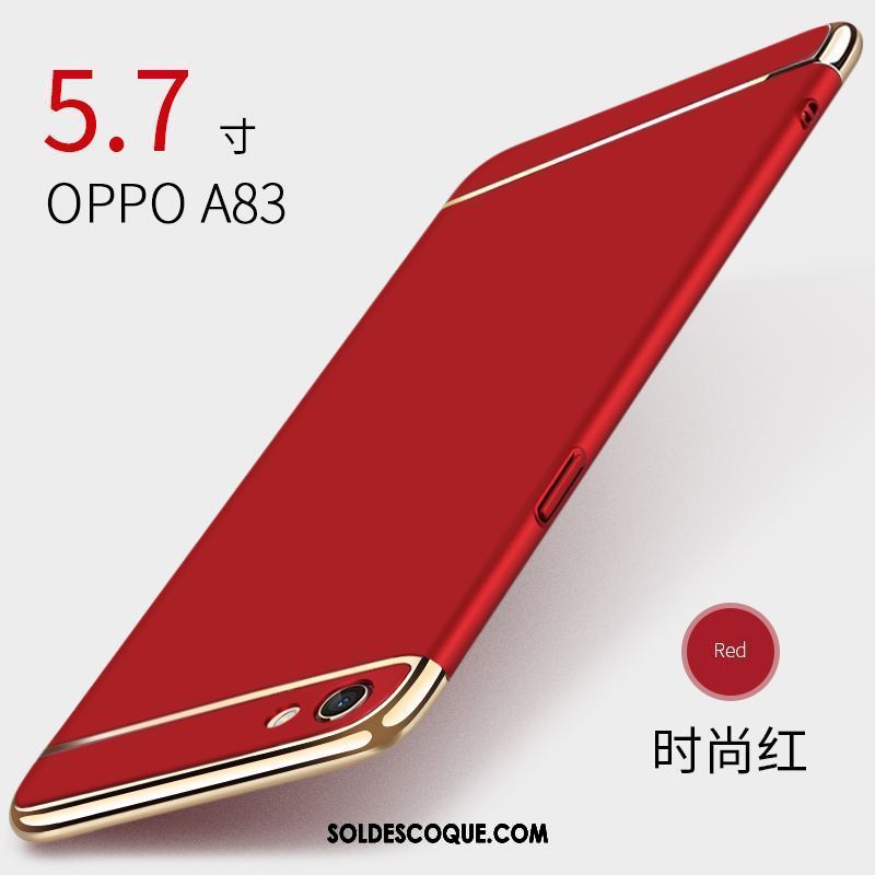 Coque Oppo A83 Tendance Délavé En Daim Tout Compris Refroidissement Bleu En Ligne