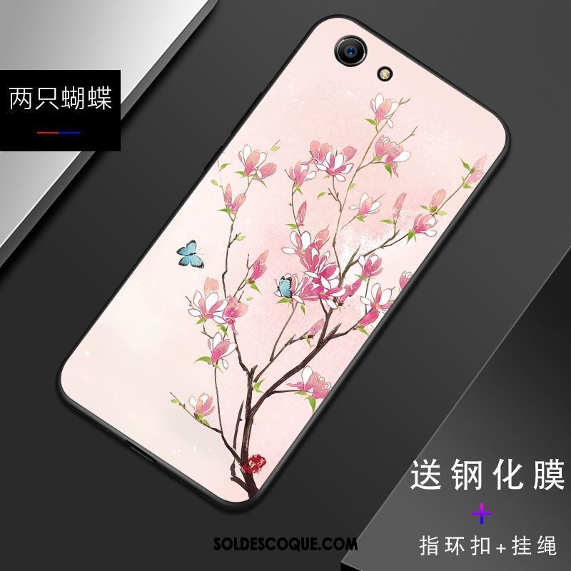 Coque Oppo A83 Tout Compris Personnalisé Incassable Noir Silicone En Ligne