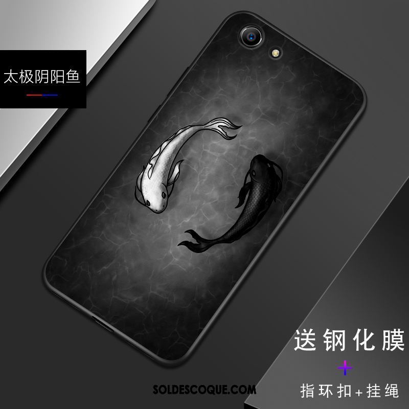 Coque Oppo A83 Tout Compris Personnalisé Incassable Noir Silicone En Ligne