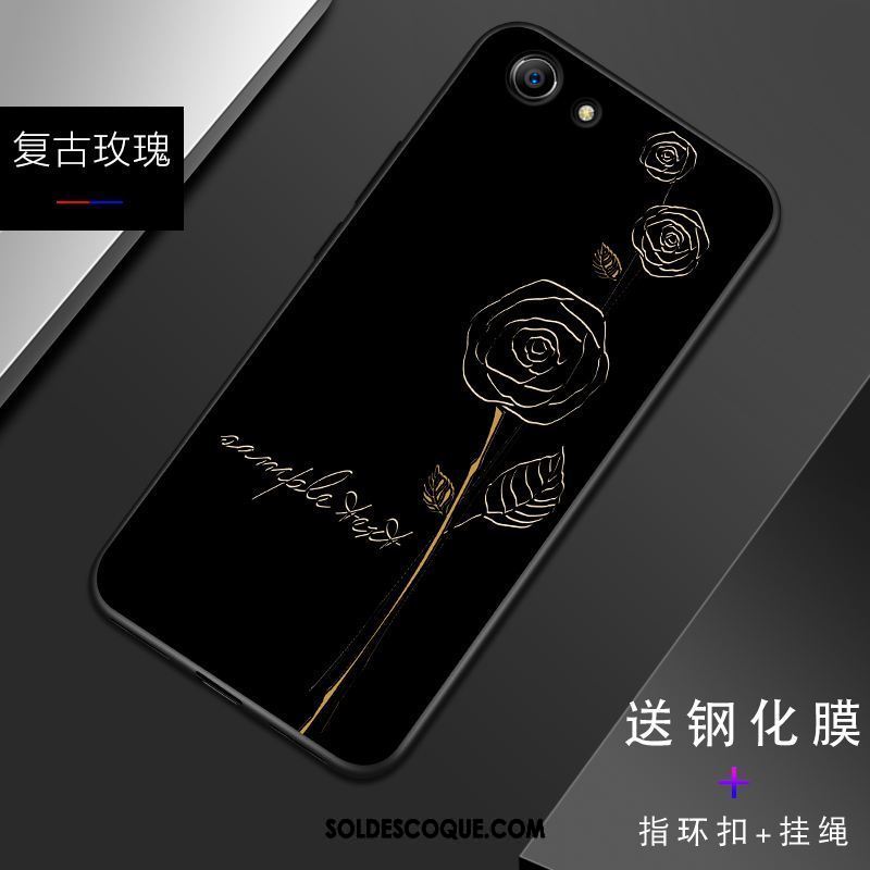 Coque Oppo A83 Tout Compris Personnalisé Incassable Noir Silicone En Ligne