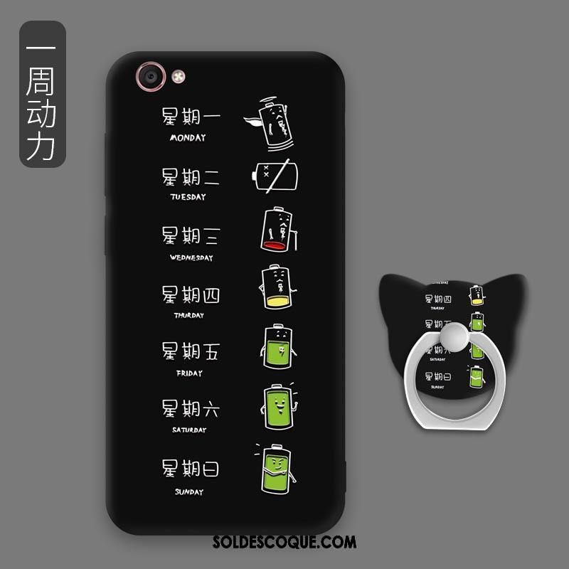 Coque Oppo A83 Téléphone Portable Jaune Fluide Doux Incassable Support France