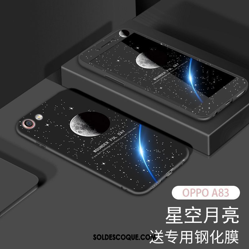 Coque Oppo A83 Téléphone Portable Tendance Étui Membrane Gaufrage En Ligne