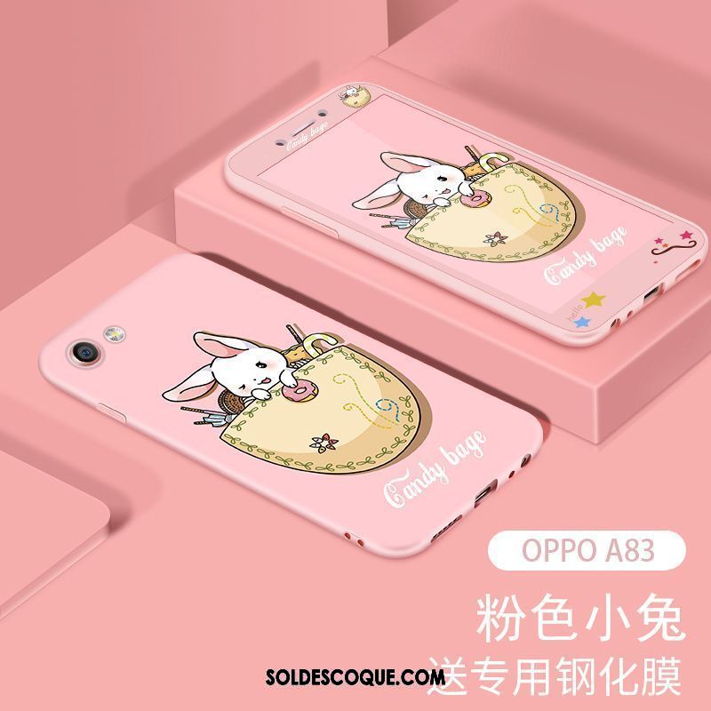 Coque Oppo A83 Téléphone Portable Tendance Étui Membrane Gaufrage En Ligne