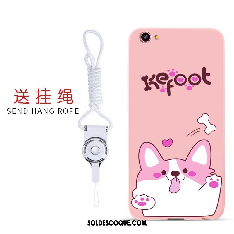 Coque Oppo A83 Téléphone Portable Étui Tendance Protection Rose En Vente