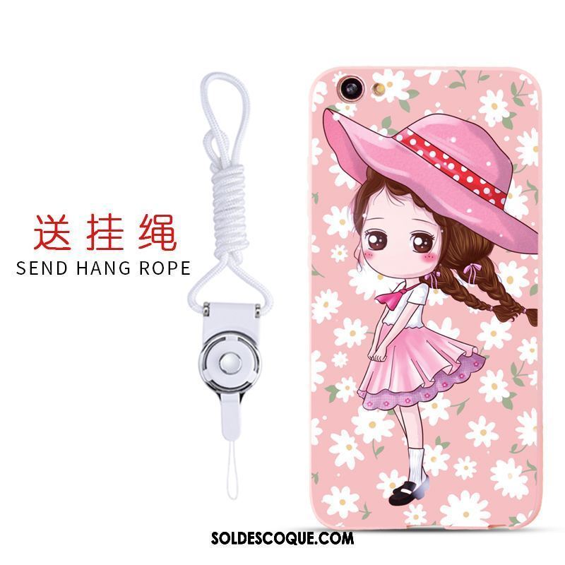 Coque Oppo A83 Téléphone Portable Étui Tendance Protection Rose En Vente