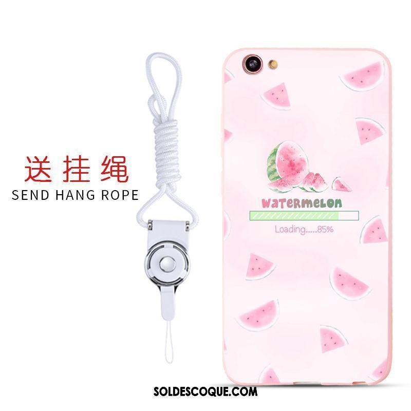 Coque Oppo A83 Téléphone Portable Étui Tendance Protection Rose En Vente