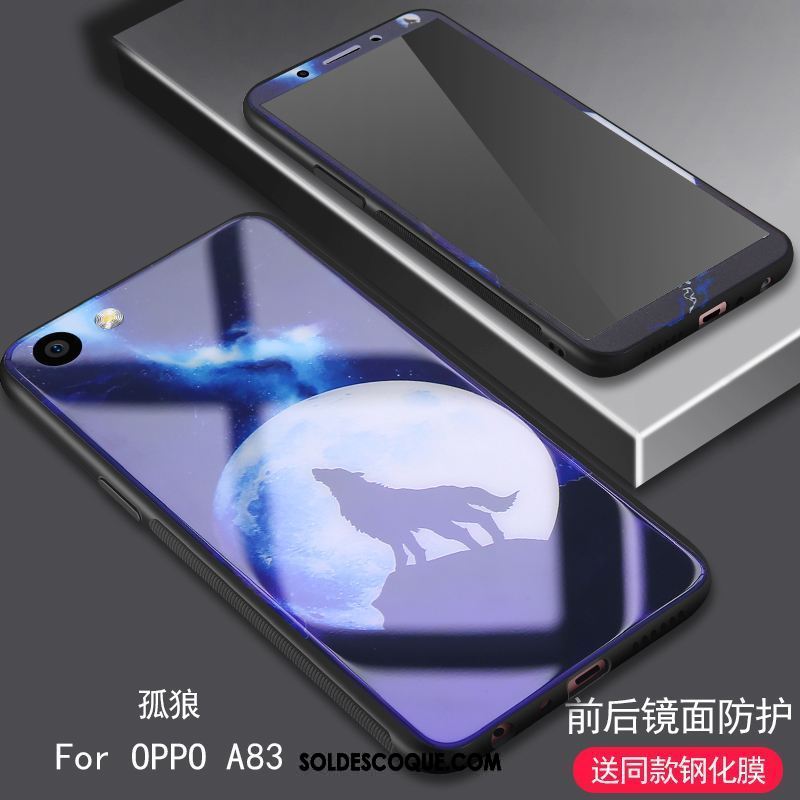 Coque Oppo A83 Étui Silicone Incassable Téléphone Portable Membrane Pas Cher