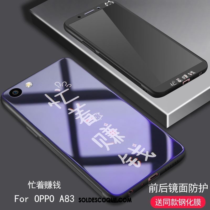 Coque Oppo A83 Étui Silicone Incassable Téléphone Portable Membrane Pas Cher