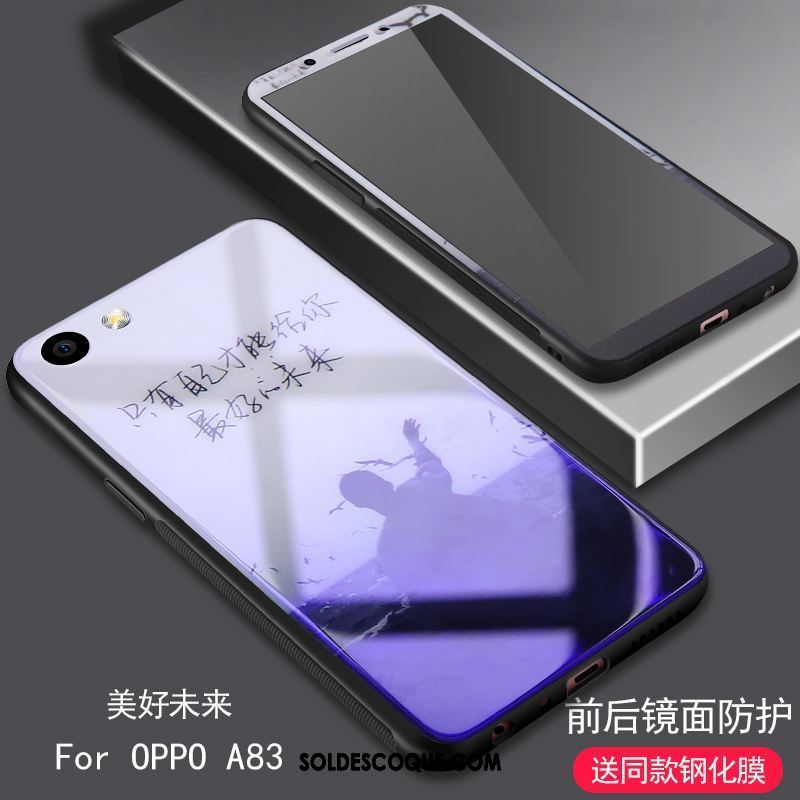 Coque Oppo A83 Étui Silicone Incassable Téléphone Portable Membrane Pas Cher