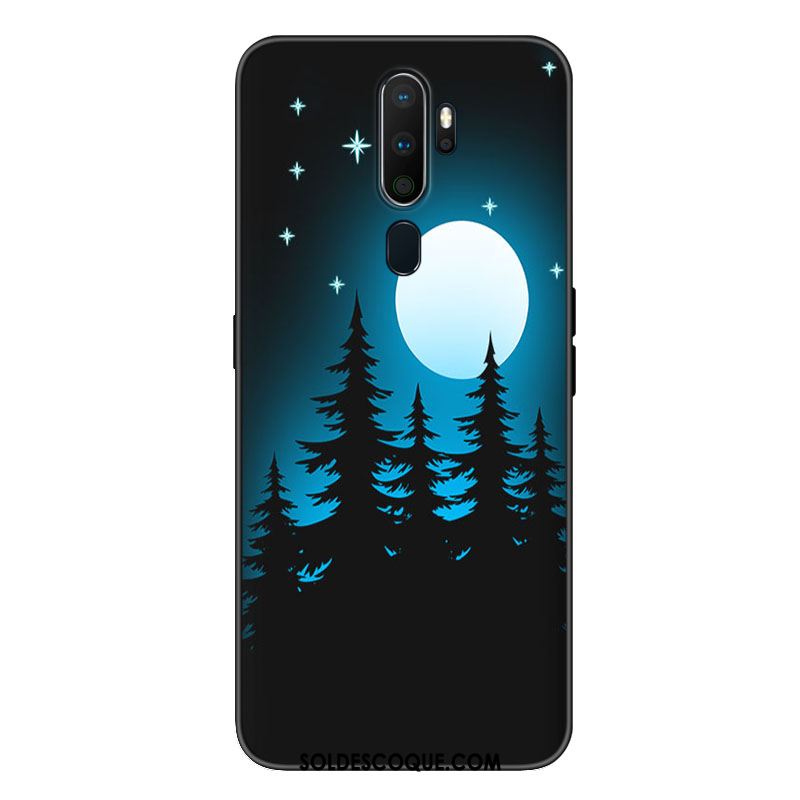 Coque Oppo A9 2020 Bordure Frais Protection Anneau Téléphone Portable Pas Cher