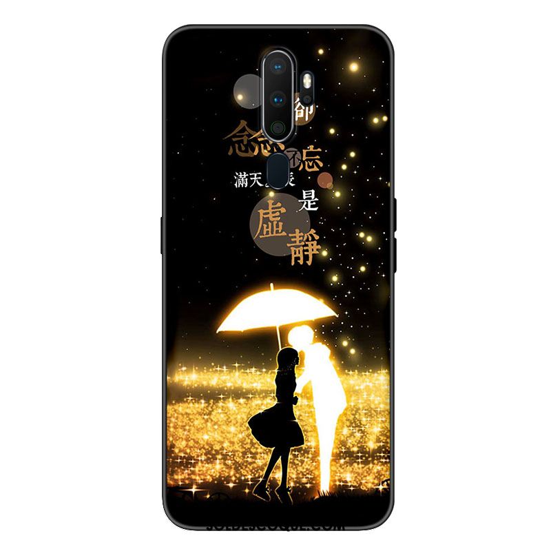 Coque Oppo A9 2020 Bordure Frais Protection Anneau Téléphone Portable Pas Cher