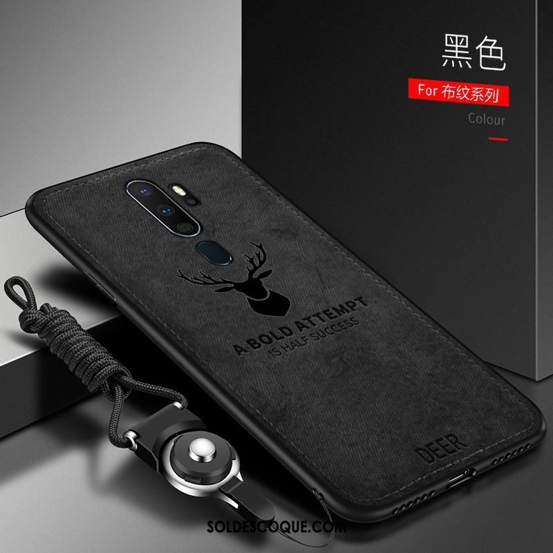 Coque Oppo A9 2020 Gris Ornements Suspendus Téléphone Portable Protection Incassable Soldes
