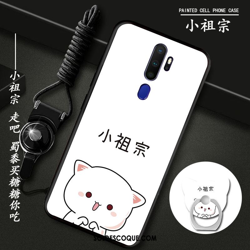 Coque Oppo A9 2020 Incassable Silicone Tout Compris Protection Ornements Suspendus Soldes