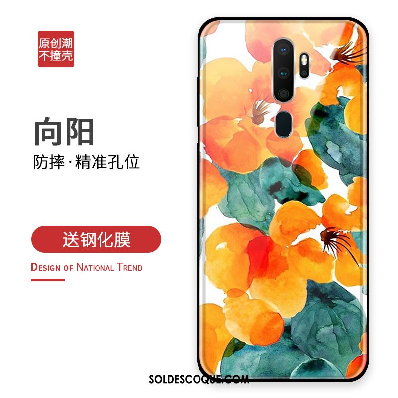 Coque Oppo A9 2020 Personnalité Protection Membrane Tout Compris Tempérer Housse En Vente