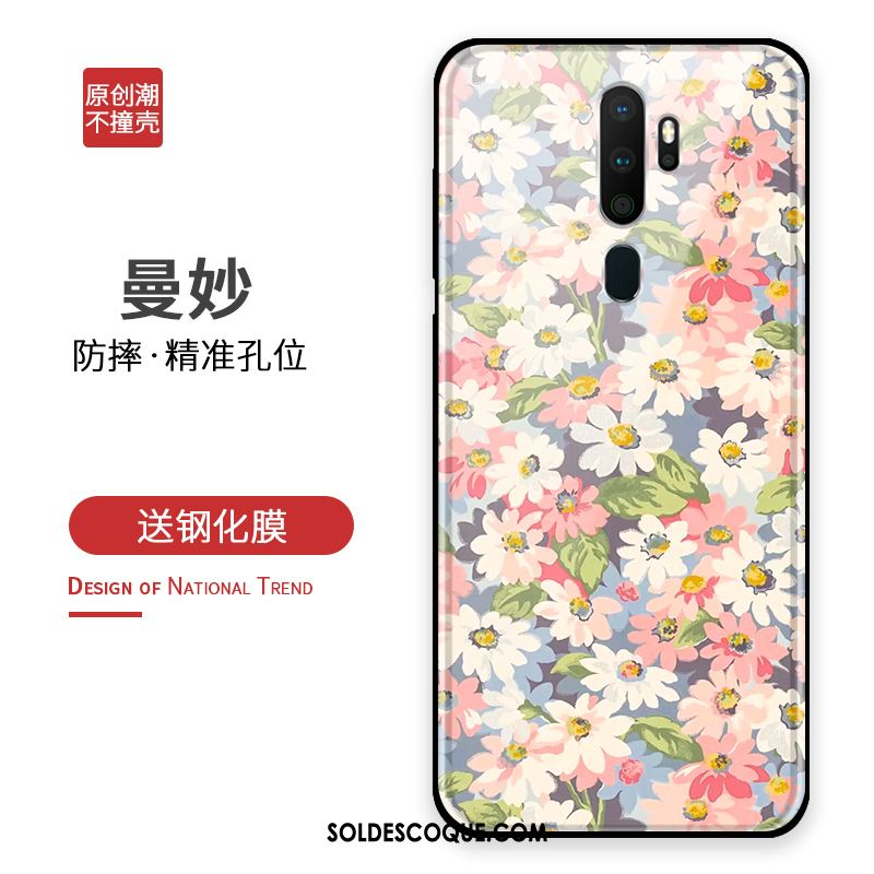 Coque Oppo A9 2020 Personnalité Protection Membrane Tout Compris Tempérer Housse En Vente