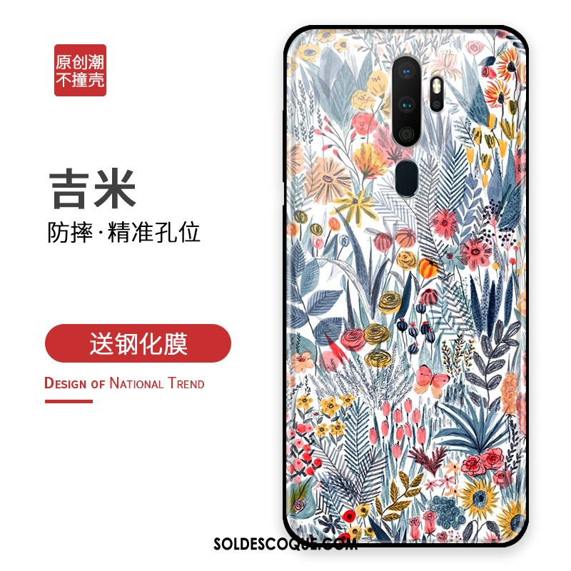 Coque Oppo A9 2020 Personnalité Protection Membrane Tout Compris Tempérer Housse En Vente