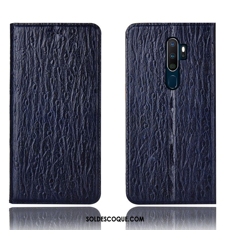 Coque Oppo A9 2020 Tout Compris Incassable Noir Étui Oiseau Pas Cher